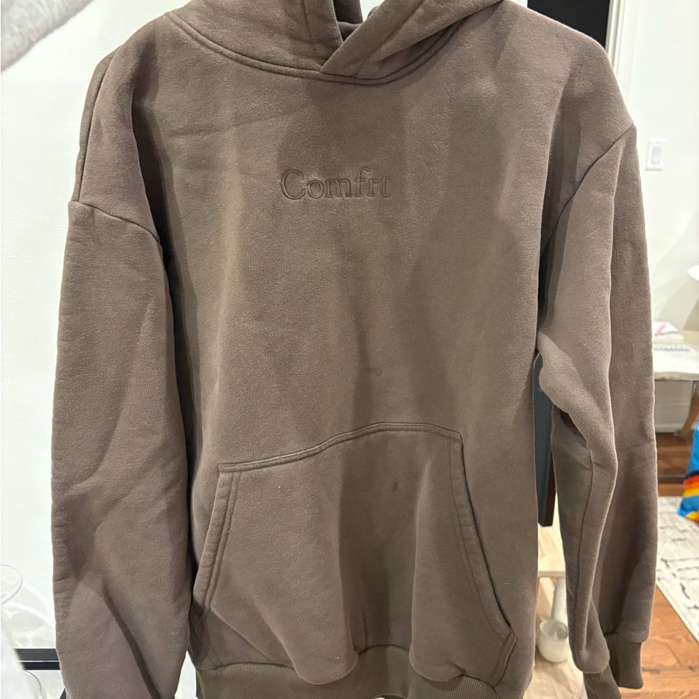 Comfrt Women's Tan Hoodie
